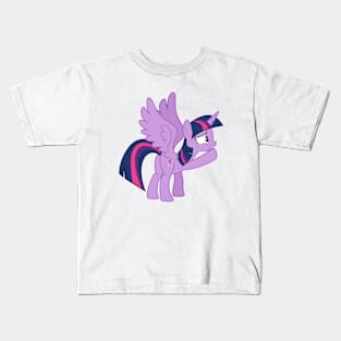 Twilight Sparkle reaching out Kids T-Shirt